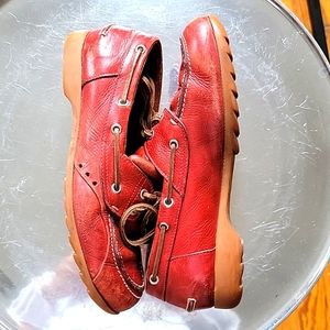 Etro Red Topsiders, Men 7